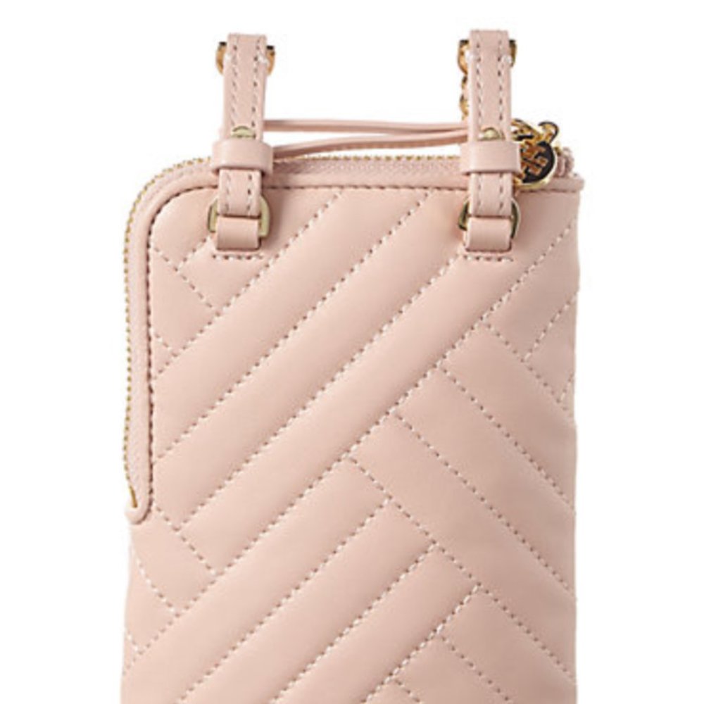 Tory Burch Alexa Phone Crossbody in Shell Pink NEW WITH TAG UNATTACHED - Picture 4 of 6
